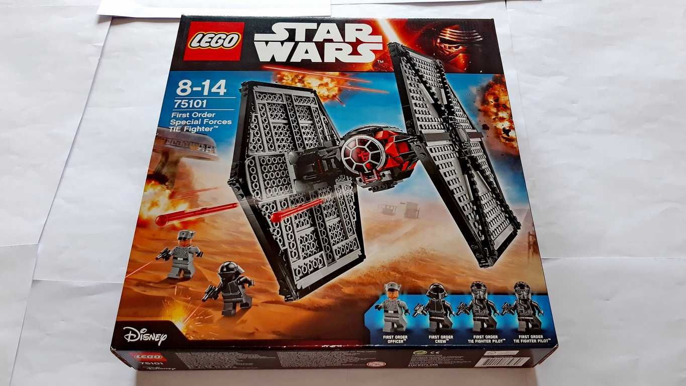 Lego Star Wars 75101 First Order Special Forces TIE Fighter selado