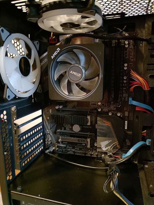 komputer AMD ryzen7 2700x/Gigabyte B450 Aorus Elite/16gb RAM