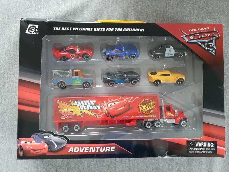 Samochodziki Zygzak McQueen 7 sztuk