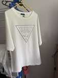 Dres bialy, rozmiar L , M, XL z nadrukiem