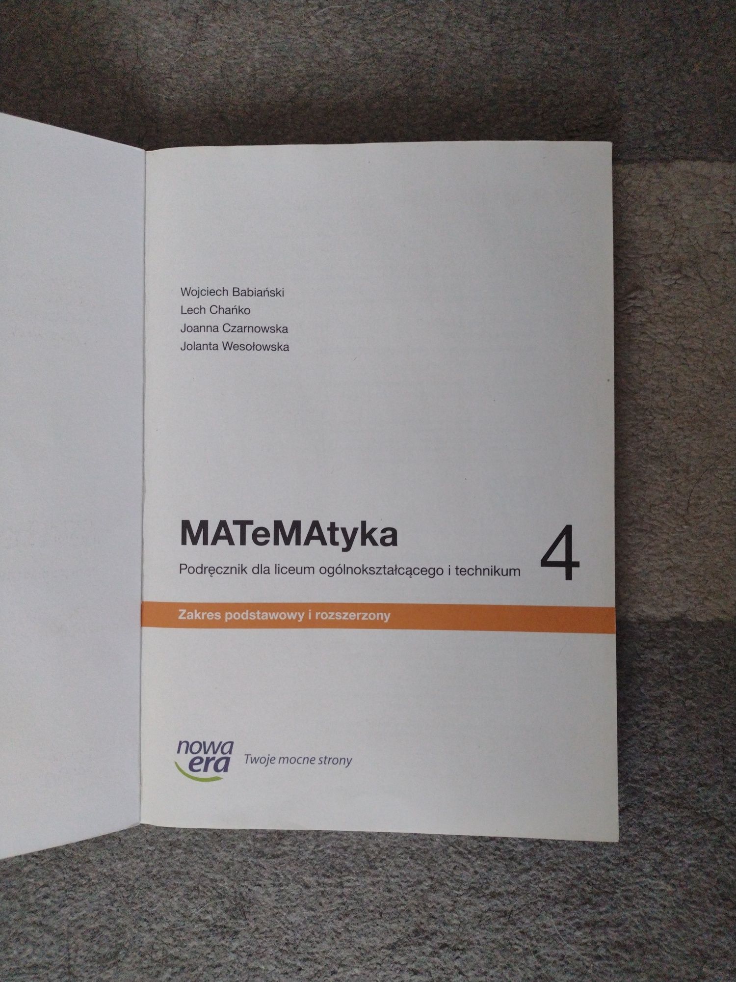 Matematyka 4 - (MATeMAtyka)