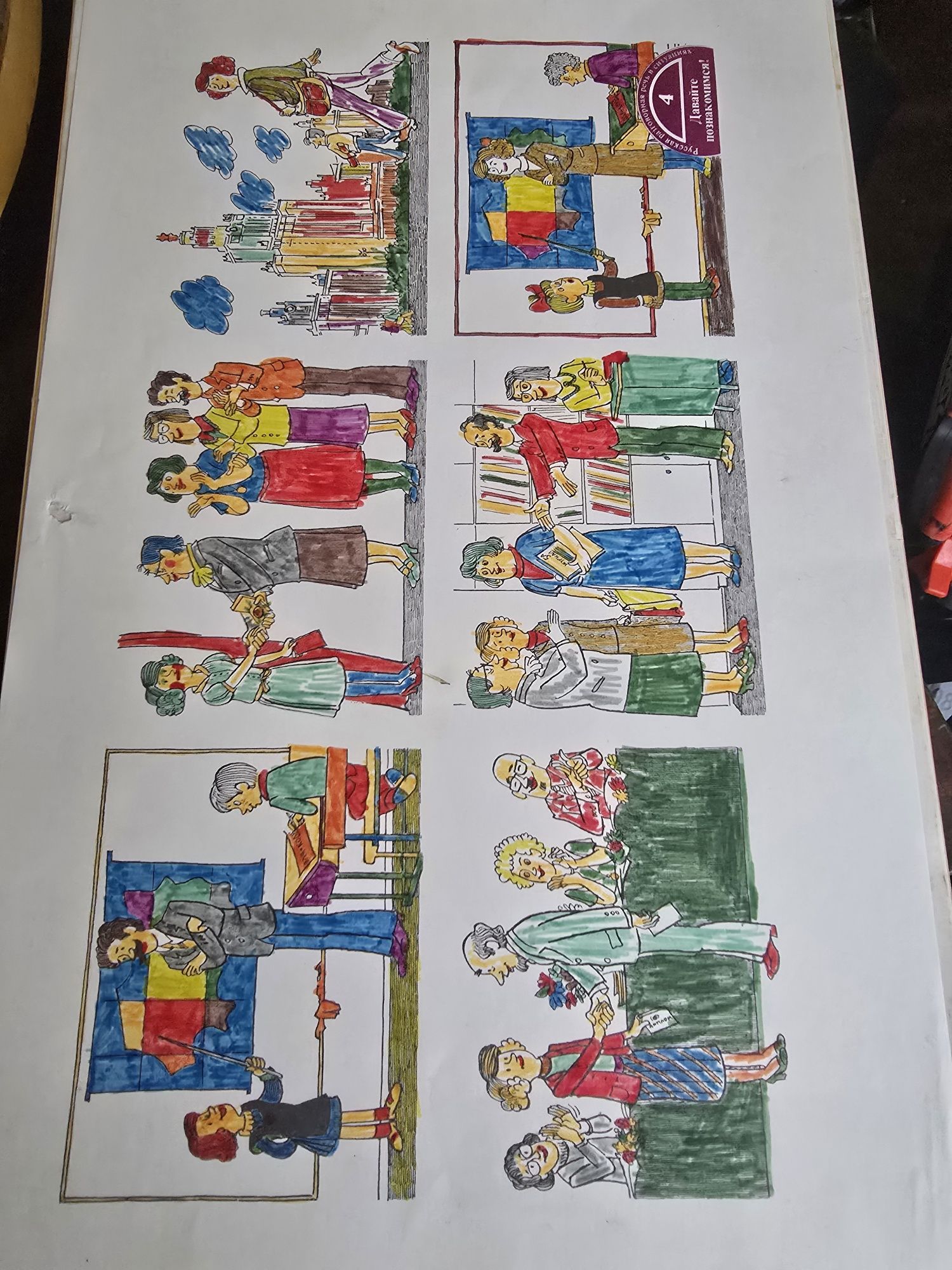 Rosyjska Mowa w Sytuacjach - Podręcznik Języka Rosyjskiego PRL/ZSRR -