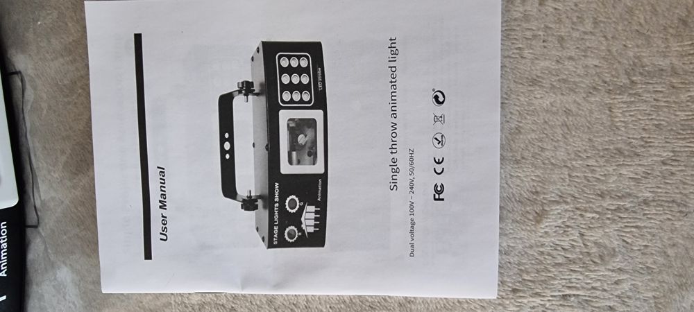 Oświetlenie dyskotekowe Vicalo Disco Light Party M1255