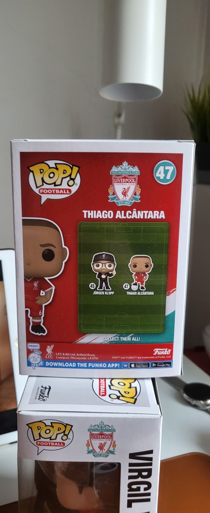 Thiago Alcantara.Liverpool FC.Funko Pop