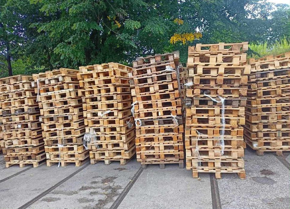 Palety przemysłowe drewniane 120x80