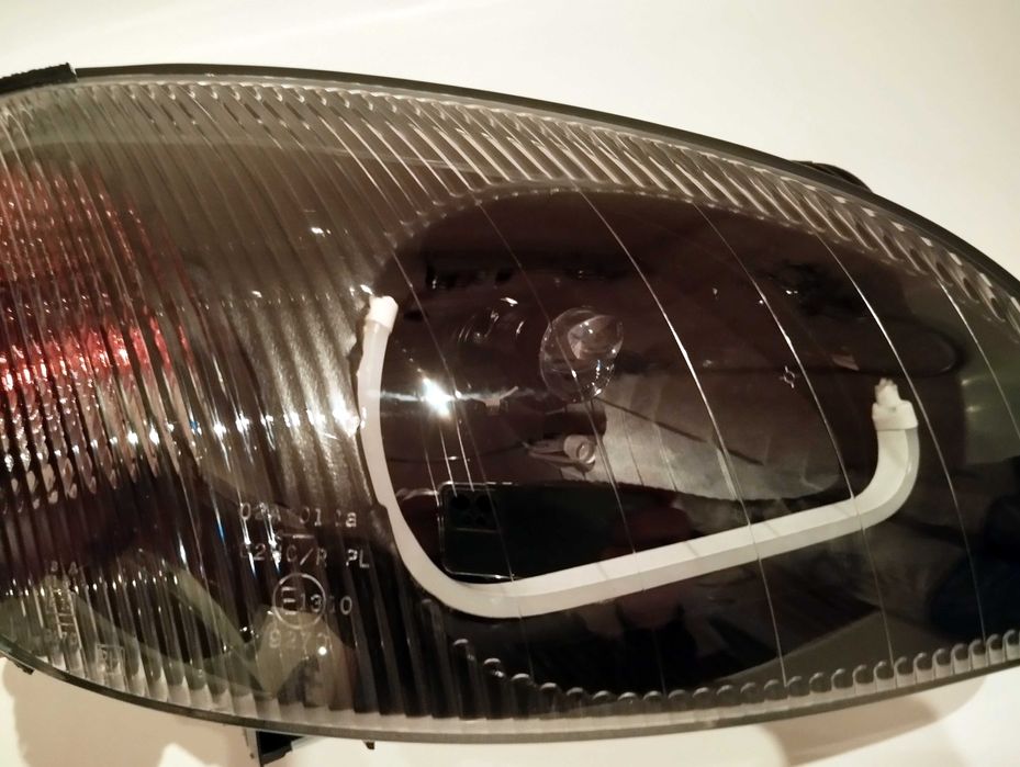 Фары ланос сенс с линзой н4 премиум