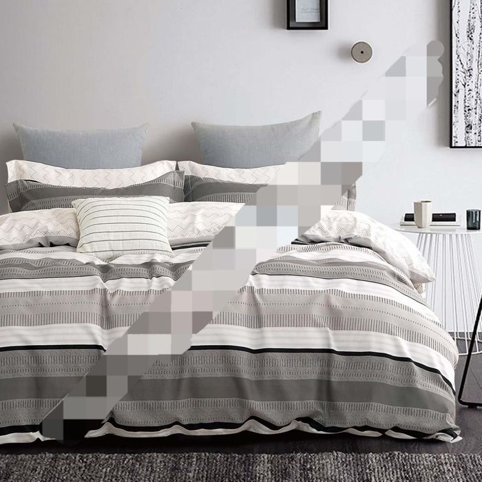 Постільна білизна фланель страйп сатин