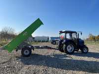 Przyczepa rolnicze 1-osiowa 3,5 tony Wodziński WTP1W1 BRUTTO
