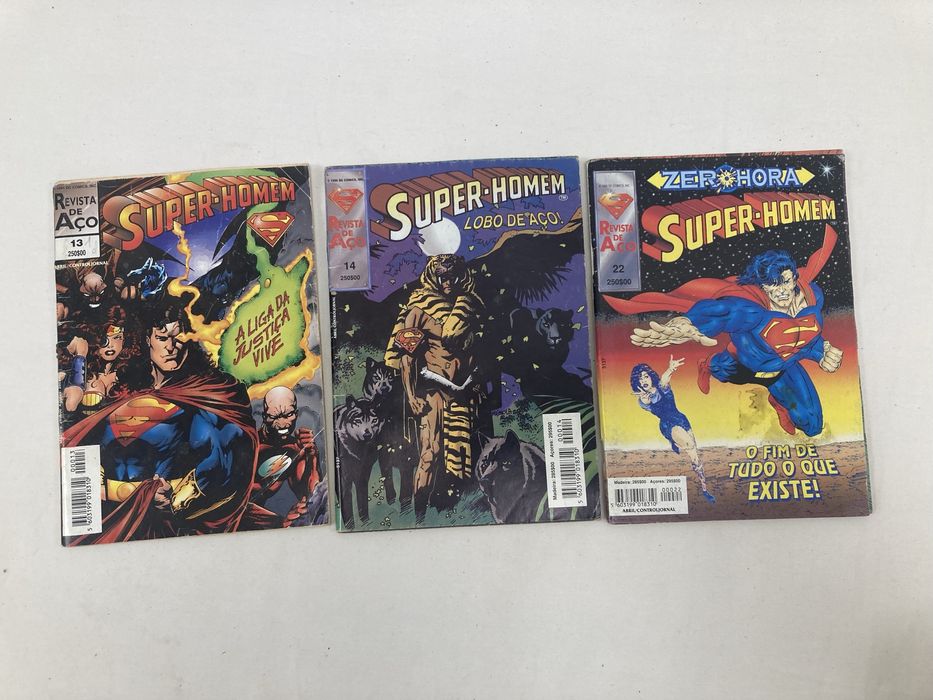 Livros Super-Homem, Conan, Thor, Banda Desenhada