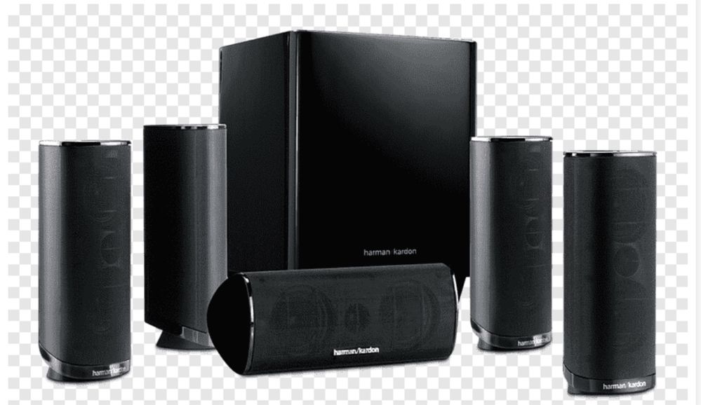 Amplificador pioneer vsx1021 com conjunto de colunas 5.1 harman kardon