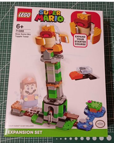 LEGO Super Mario 71388 Boss Sumo Bro i przewracana wieża. Nowe.