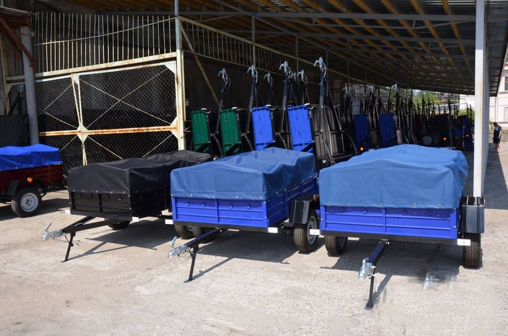 Легковой прицеп усиленный 2300*1300*500 серый с документами 700 кг!