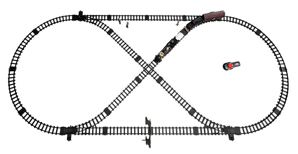 Zdalnie Sterowana Kolejka Retro Dla Dzieci 5+ Tor 247 Cm + Pilot 2,4 G