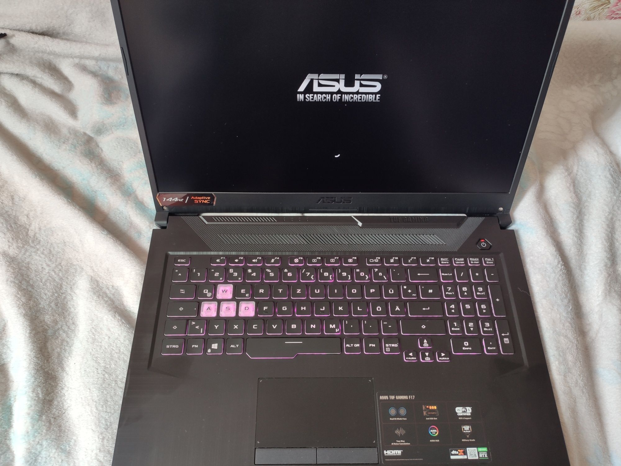 Asus fx706hc i7-11800h 16gb  rtx3050 4gb