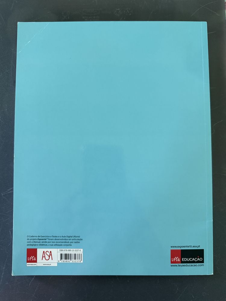 Caderno Caderno de Exercícios e Testes (Matemática A – 10.º ano, ASA)