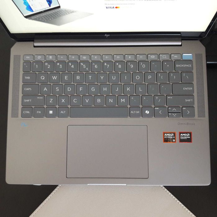 Ноутбук HP OmniBook Ultra 14 Ryzen AI 9 365/32GB/2TB Новий Гарантія 2р