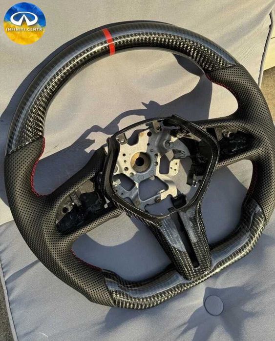 Рулевое колесо INFINITI Q50 Q60 2018 CARBON 2020 2021 2022 2019