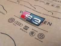 Oryginalny Nowy Znaczek grill S3 8P 8V 8Y logo AUDI ORG S3 S4 S5 S6 S8