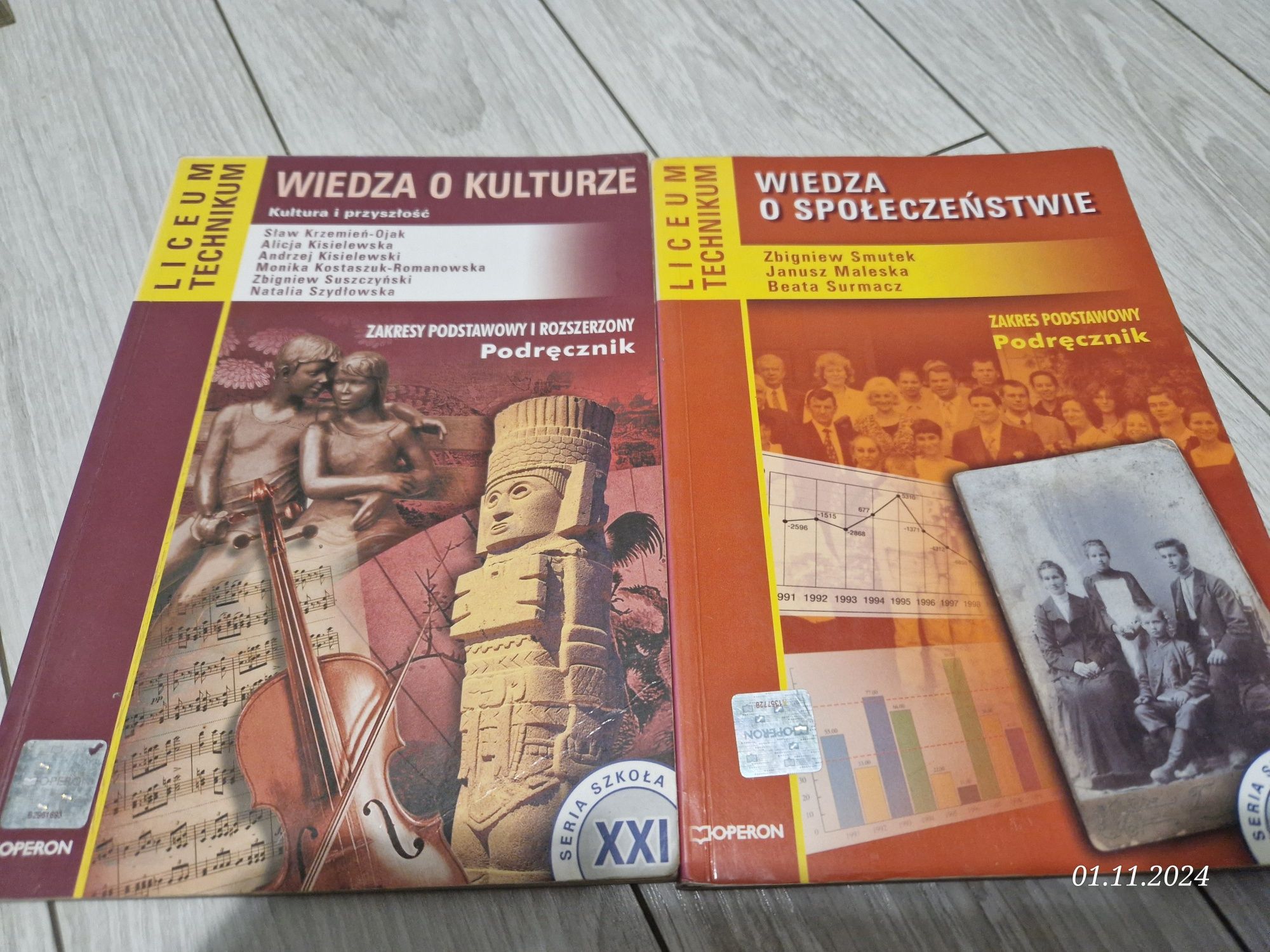 Wiedza o społeczeństwie,  wiedza o kulturze