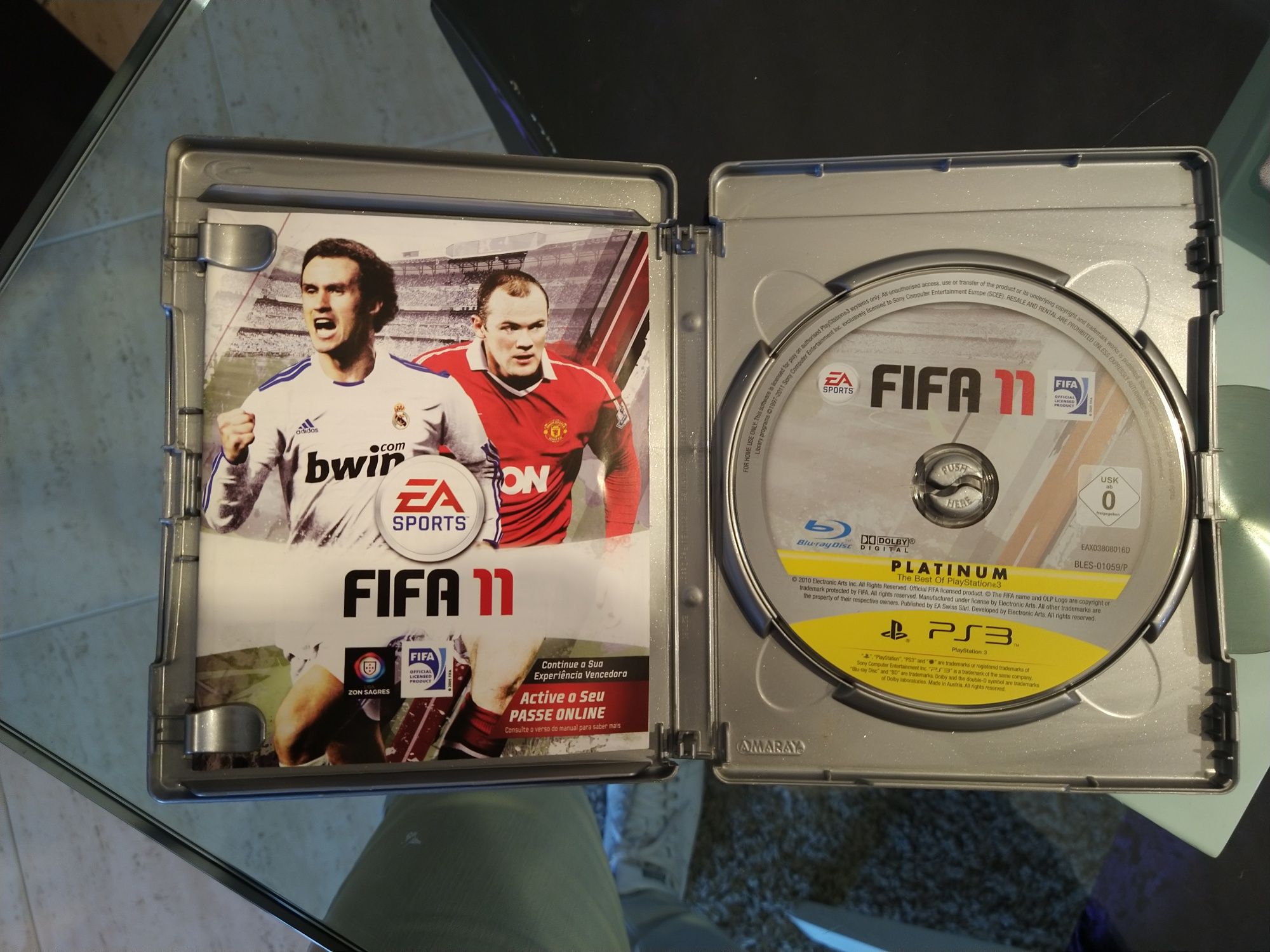 Jogo PS3 FIFA 11 e 12