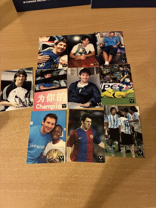 messi official card collection