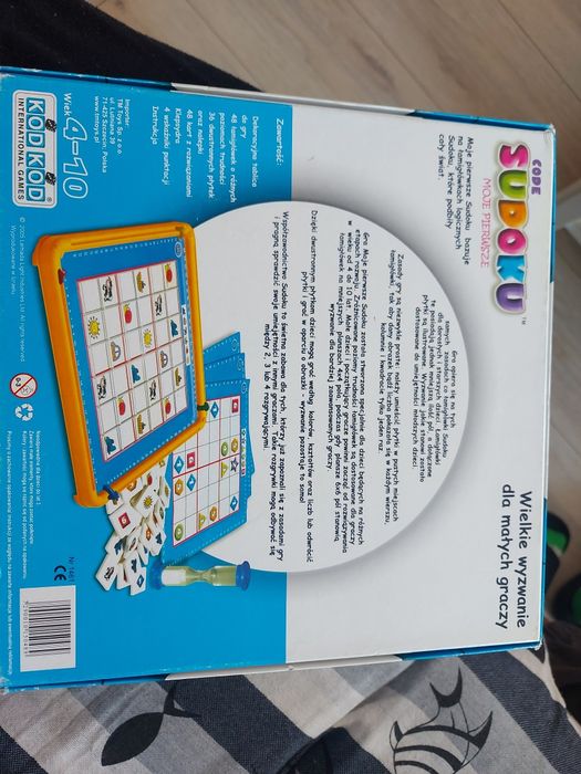 Sudoku junior gra logiczna