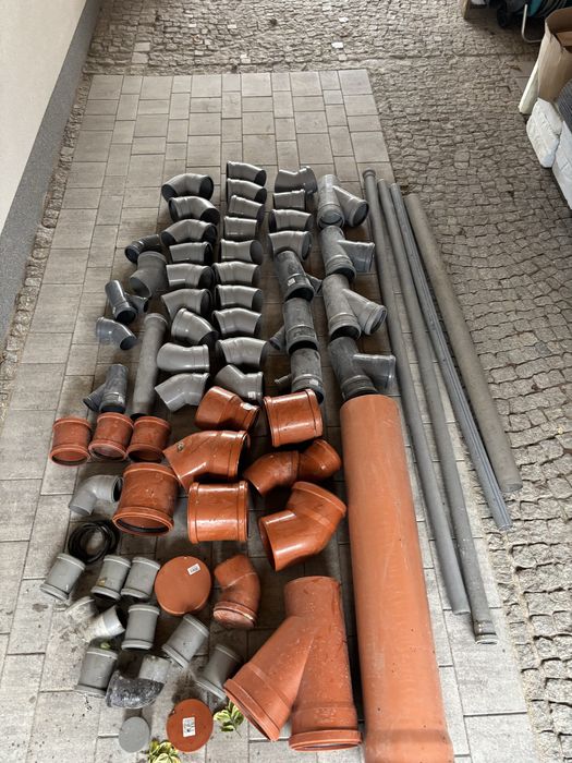 Kształtki kanalizacyjne 75 i 100mm