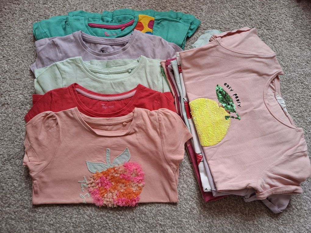 Paka ubrań dla dziewczynki rozmiar 110 cool club smyk h&m