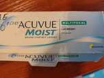 Soczewki Progresywne -2,25, +2,50 Johnson&Johnson Acuvue Moist