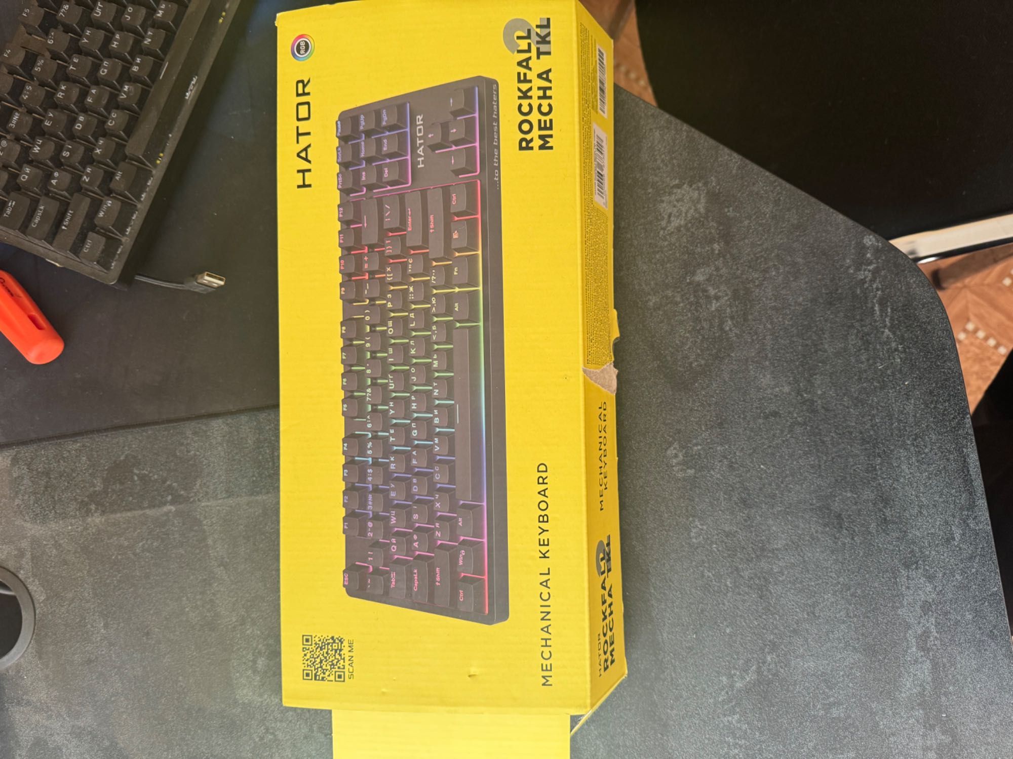 Клавиатура Hator rockfall mechs tkl