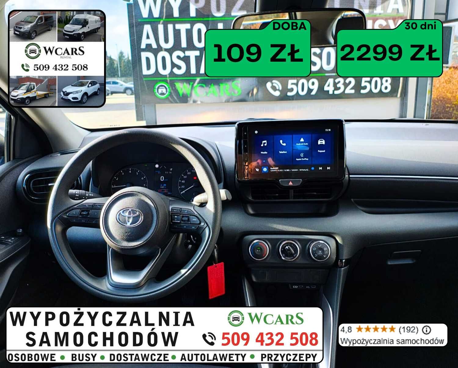 wypożycz auto wypożyczalnia samochodów van dostawczy wynajem samochodu