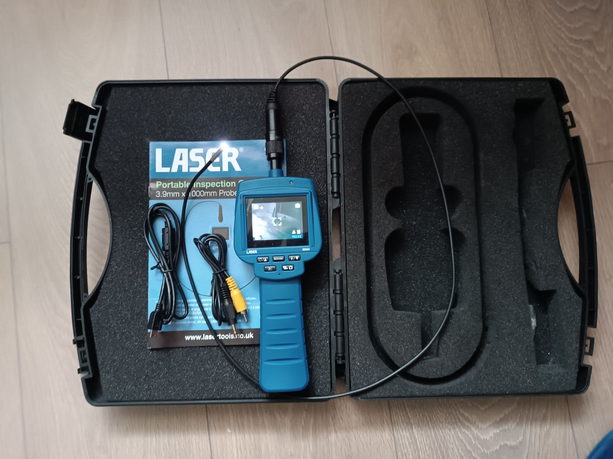 Kamera inspekcyjna, endoskopowa 3,9 mm firmy Laser UK