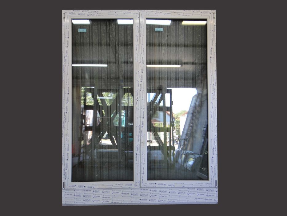 1x Antracyt Gealan 9000 (171,5x229) Niski próg okno tarasowe