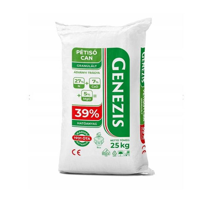 Saletrzak, nawóz azotowy z wapnem pod warzywa i na trawę nawóz 25kg