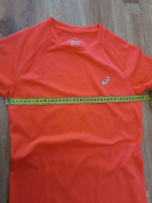 Koralowa koszulka biegowa, Asics, XS 34