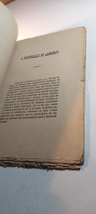 A Colonisação do Alemtejo - J. A. C. de Vasconcellos (1884)