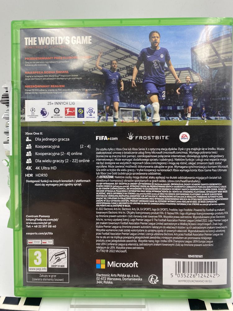 Fifa 23 Xbox One Gwarancja