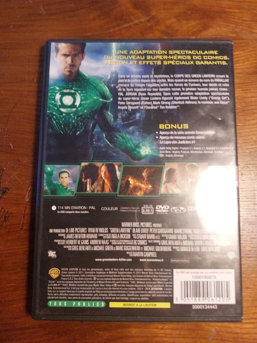 Green Lantern DVD