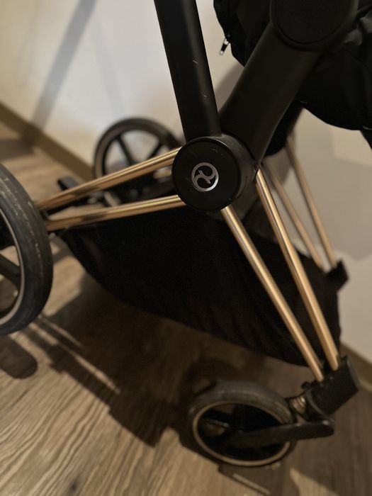 Zestaw wozek spacerowka + gondola CYBEX PRIAM, golden rose