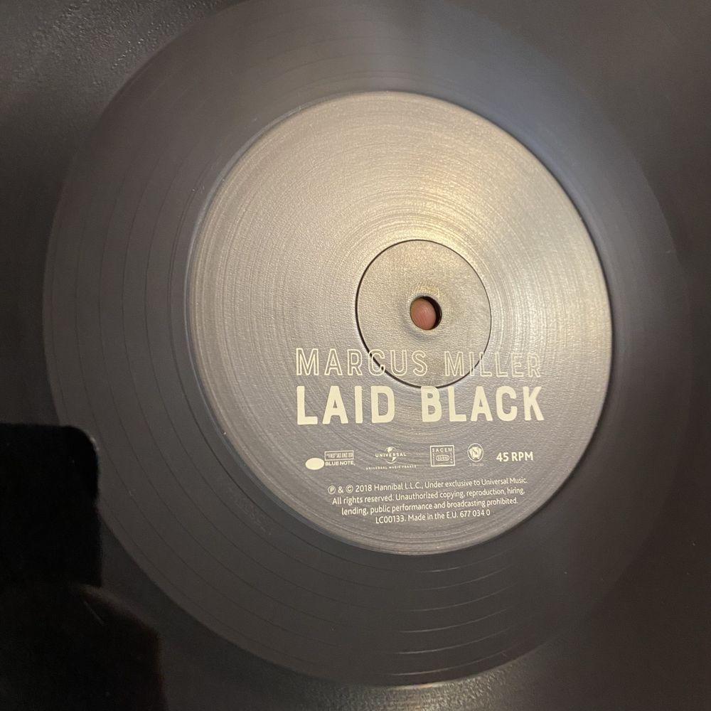 Marcus Miller ‎– Laid Black (2018, EU)