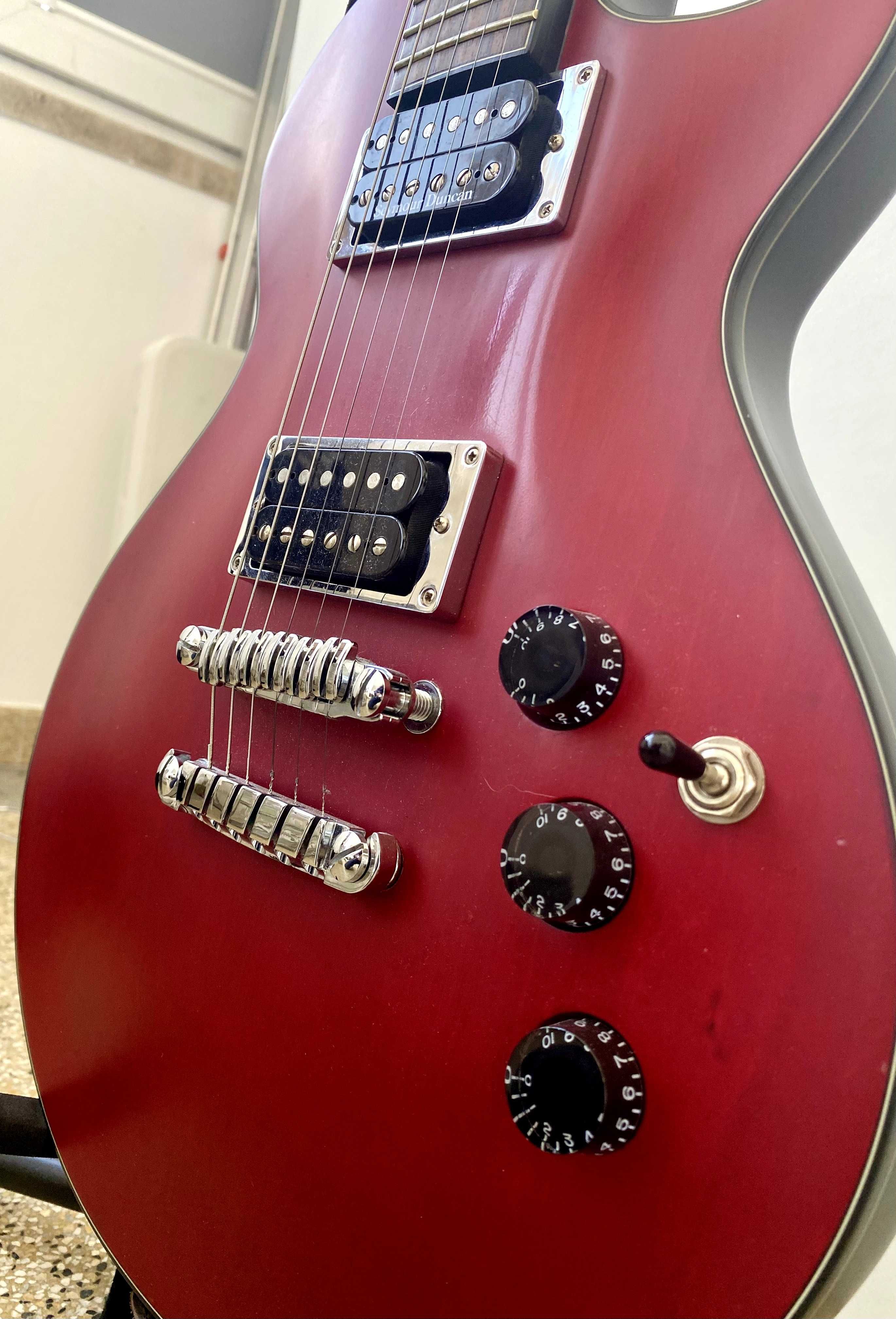 Guitarra Ibanez com Seymour Duncan e Lock Tuners