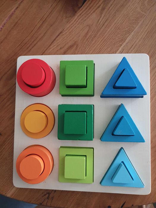Montessori układanka kształty
