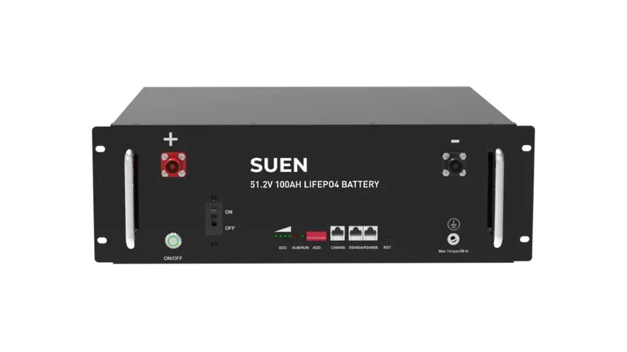 Акумулятор LiFePo4 5,12 кВт SUEN-51-100
