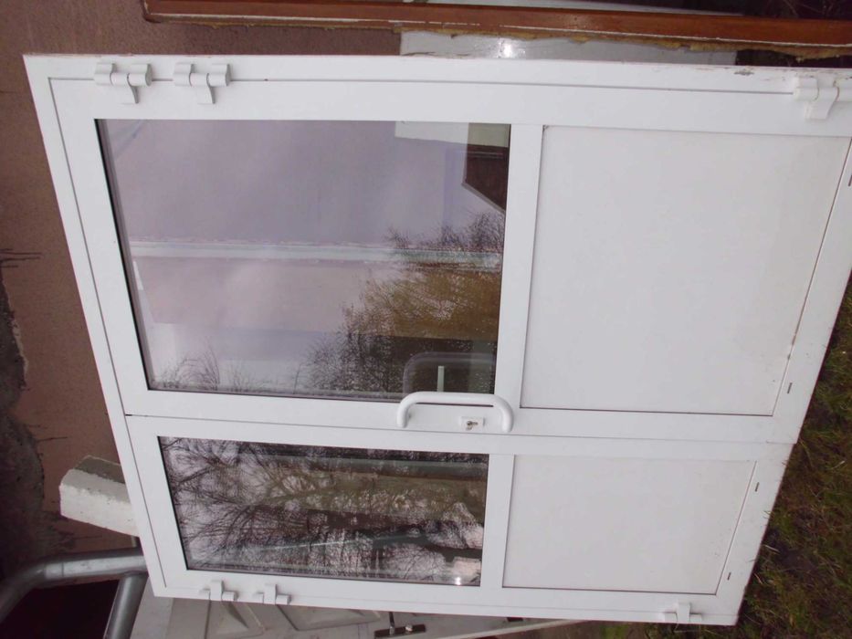 drzwi aluminiowe cieply profil plus samozamykacz dwu letnie