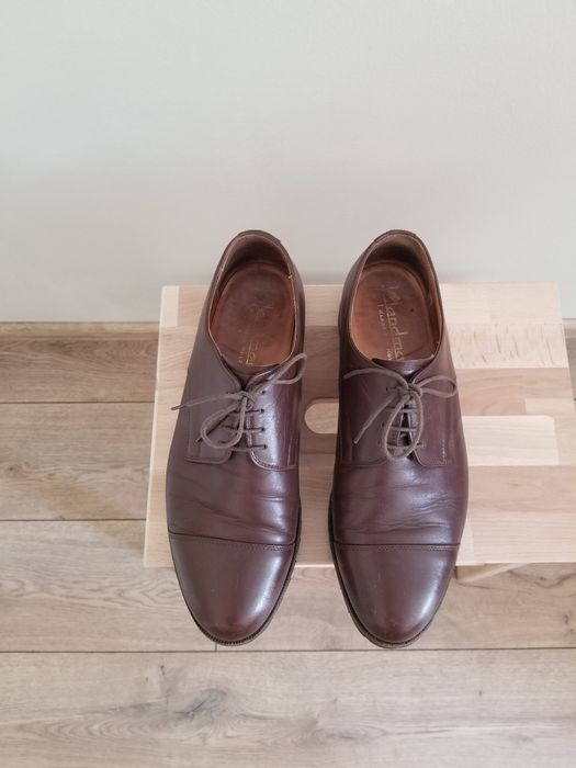 Handmacher туфлі 9,5 G 43 44 ручна робота vibram tank Австрія