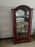 Vitrine com miniaturas
