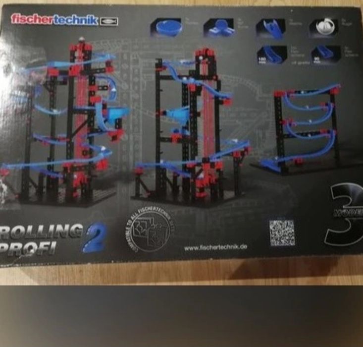 Fischer Technik Rolling Profi 2 zestaw dla majsterkowicza