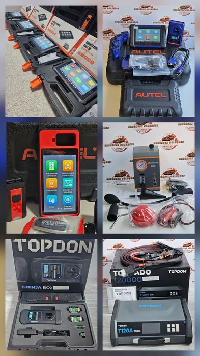Máquinas de Diagnóstico Automóveis – AUTEL | LAUNCH | TOPDON | OTOFIX