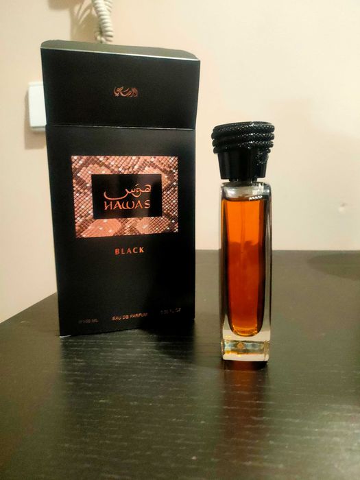 Perfume árabe Rasasi Hawas Black