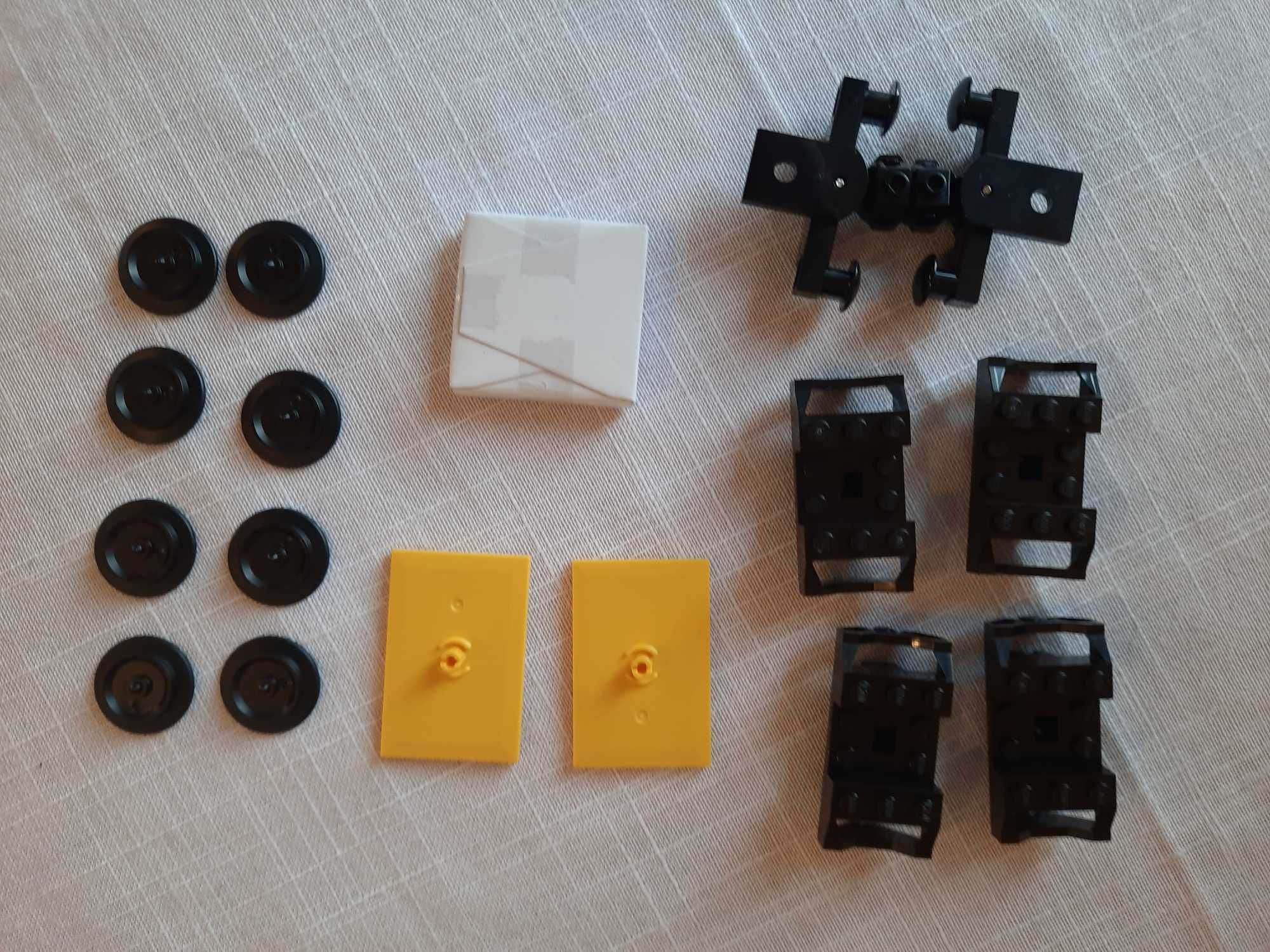 Lego City wózek Jezdny podwozie train 2878c02 do wagonu pociągu 4025